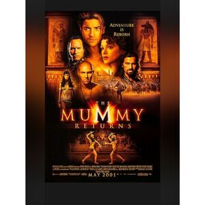 The Mummy Returns Movie Poster Custom Fridge Magnet Home Office Kitchen Decor